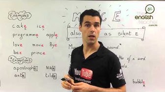 An English class in Hong Kong on Magic-E by a teacher with a cap in front of a whiteboard